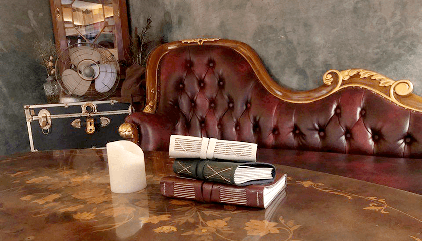 가죽 다이어리 진행 사진 4