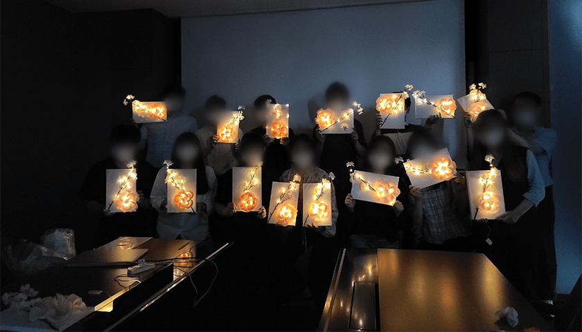 벚꽃 무드등 진행 사진 4