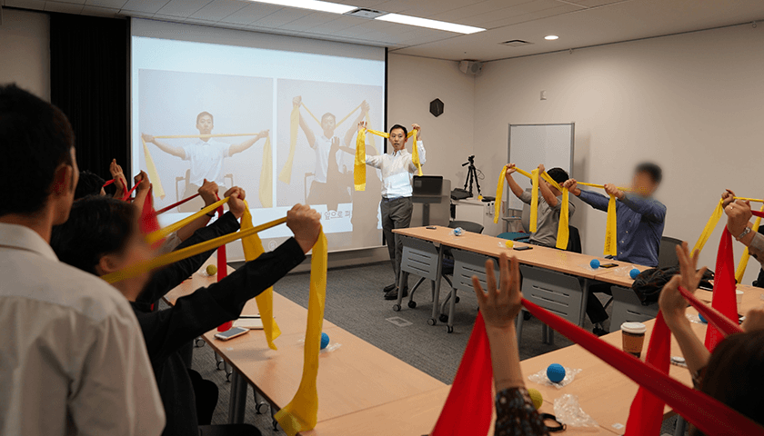 통증예방클리닉 진행 사진 1