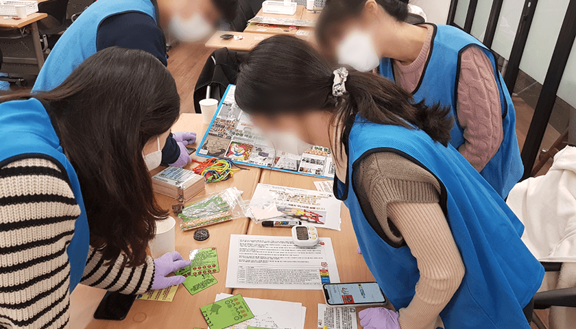 팀빌딩 방탈출 진행 사진 7