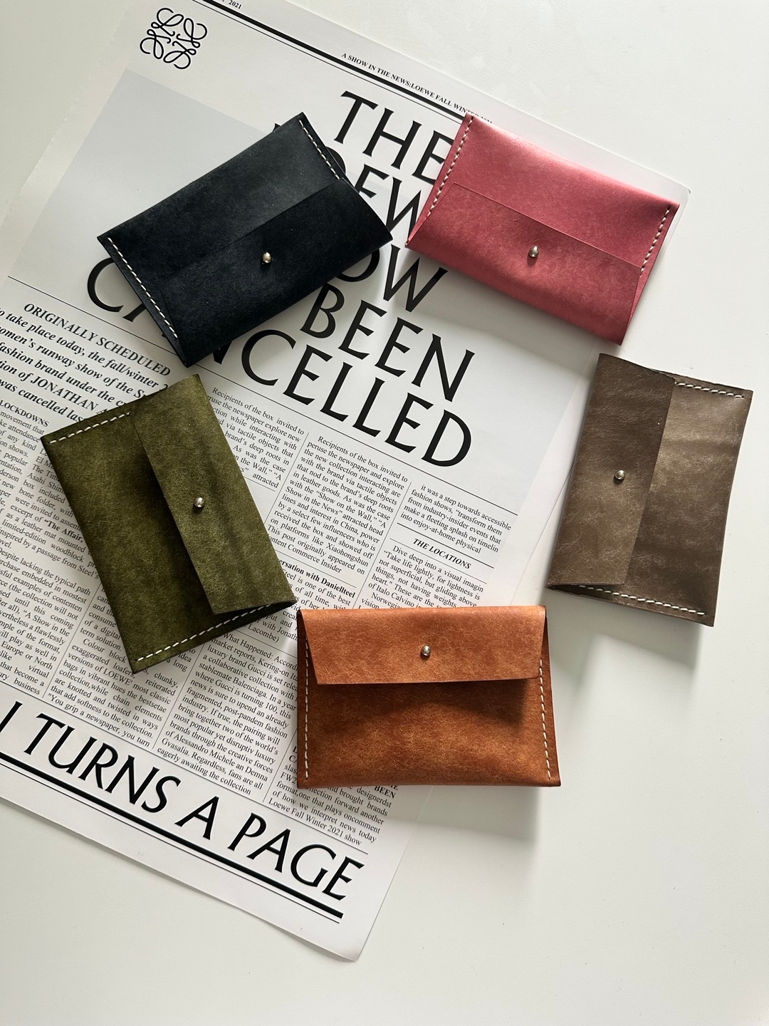 이태리 가죽지갑 진행 사진 2