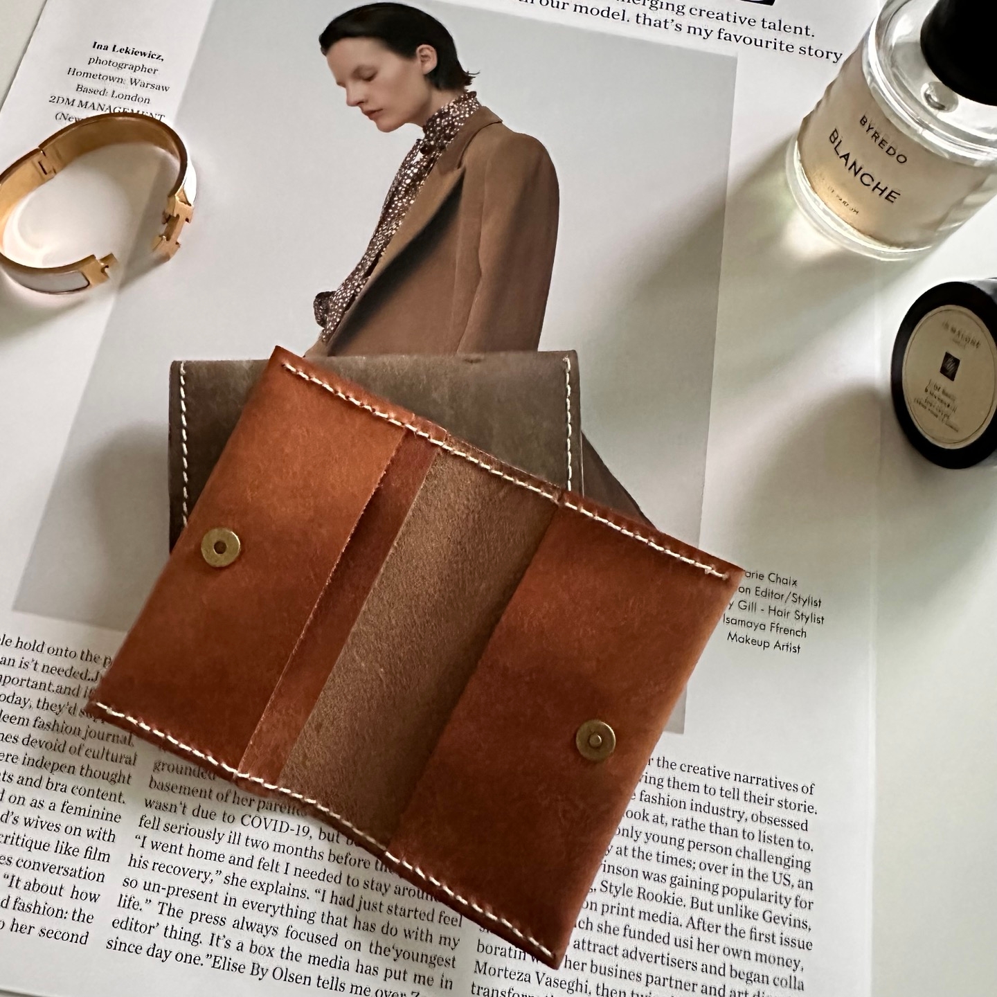 이태리 가죽지갑 진행 사진 3