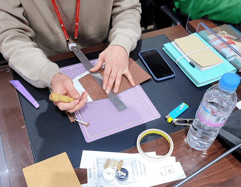 이태리 가죽지갑 진행 사진 6