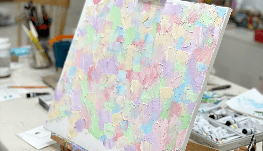 마음돌봄 페인팅 진행 사진 4