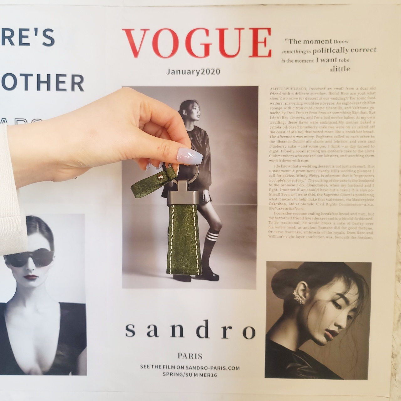 이태리 가죽 키링 만들기 진행 사진 2