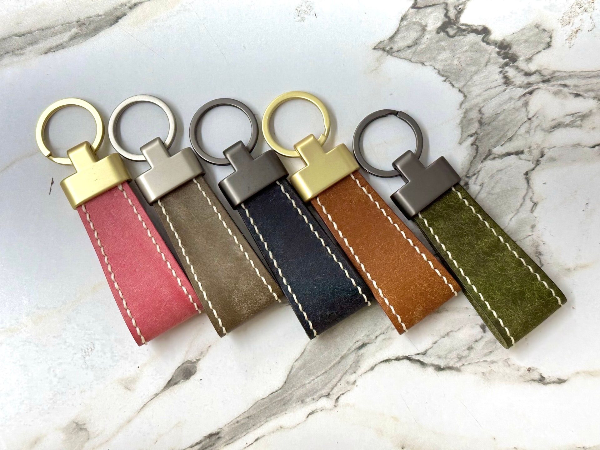 이태리 가죽 키링 만들기 진행 사진 3