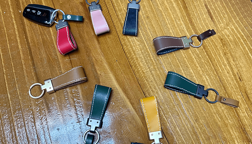 이태리 가죽 키링 만들기 진행 사진 6