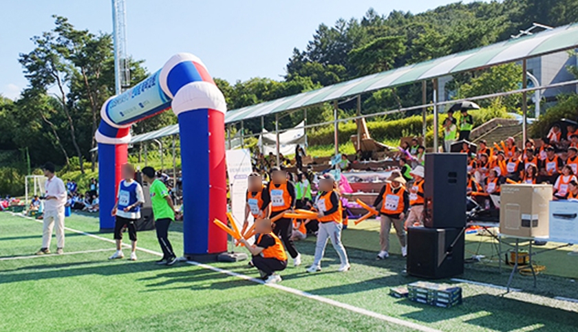 에어바운스 체육대회 진행 사진 5