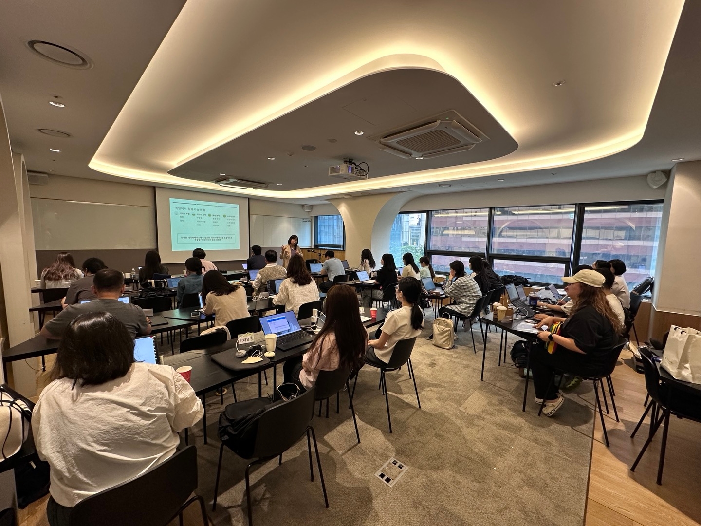 아래한글 문서 작성법 진행 사진 1