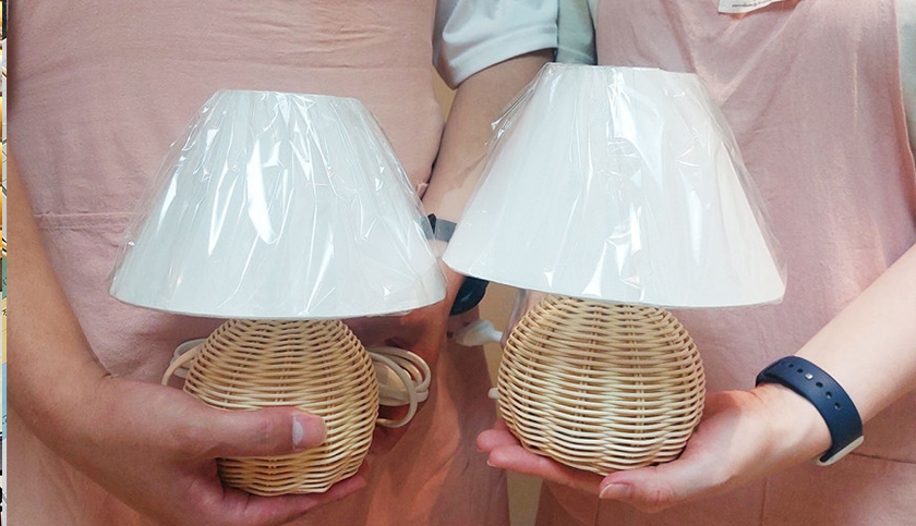 라탄 스탠드(무드등) 프로그램 (힐링공예/소통/화합/역량강화/팀빌딩/워크샵) 진행 사진 6