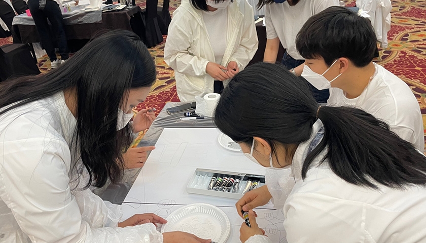 비전 아트 페인팅 진행 사진 7