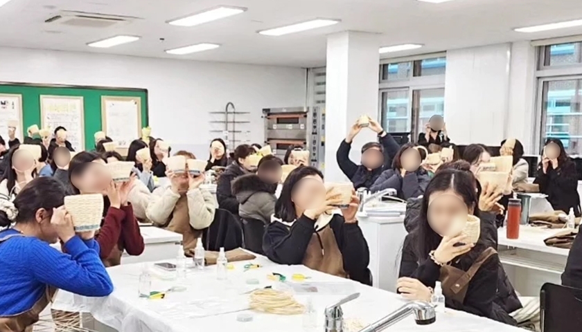 라탄 펜꽂이 진행 사진 4