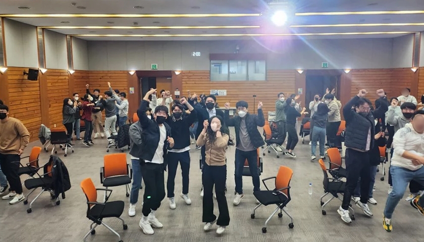 송년회 팀빌딩 레크레이션 진행 사진 3