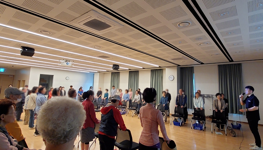 몸과 마음의 사용설명서, 소마틱스 고유감각 훈련 진행 사진 6