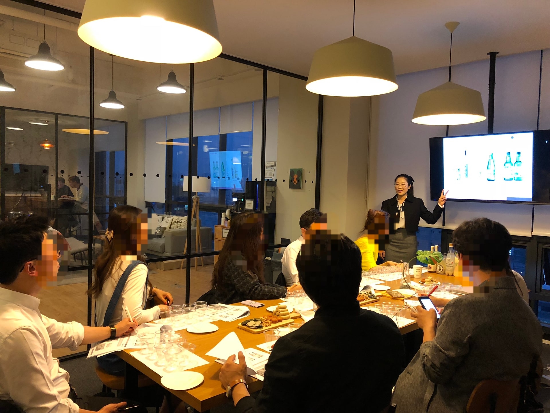 전통주와 한국의 장 페어링 진행 사진 3