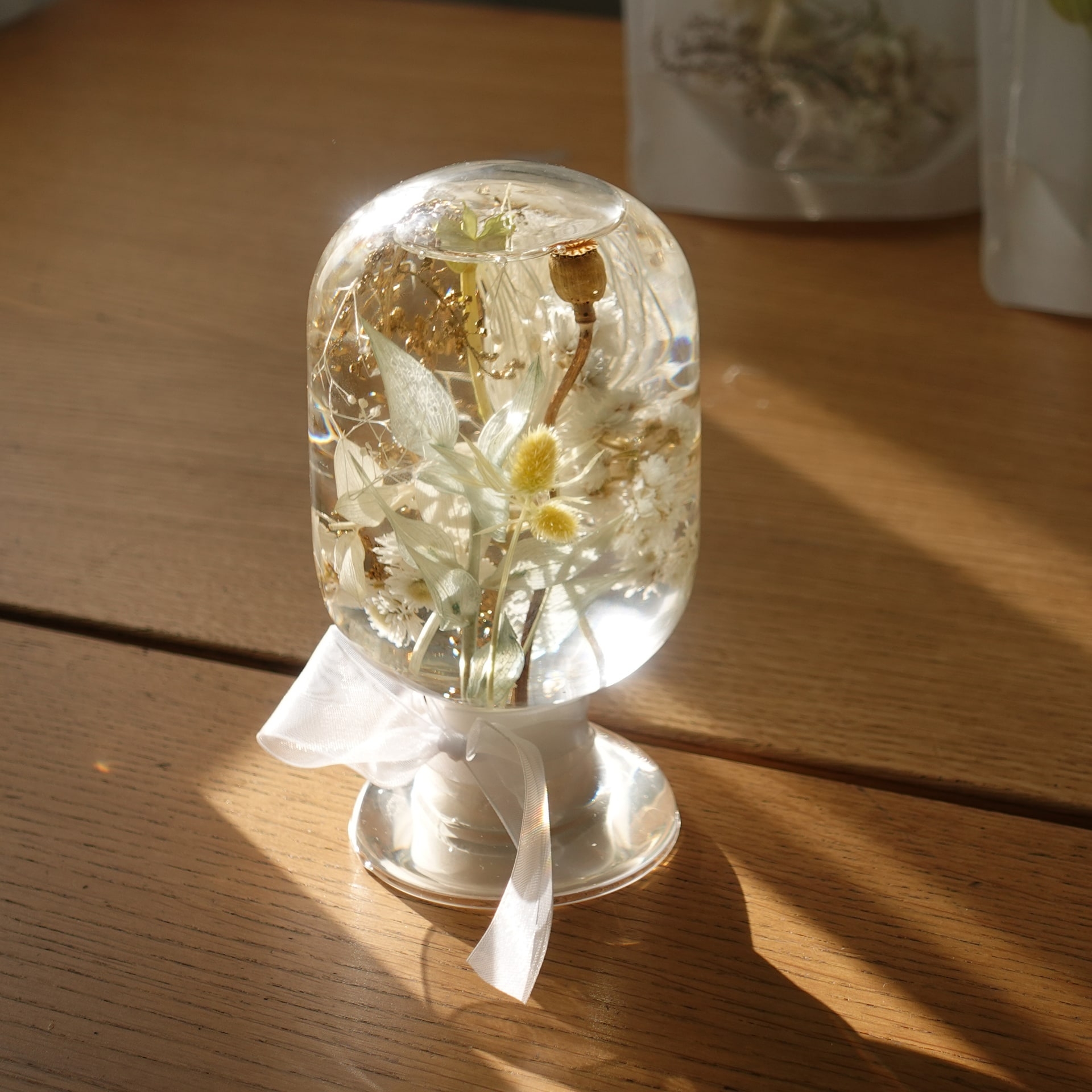 하바리움 플라워 오브제 진행 사진 6