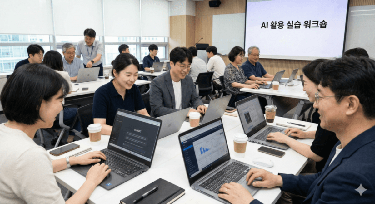 초보탈출! 업무역량 강화를 위한 AI 활용법 진행 사진 6