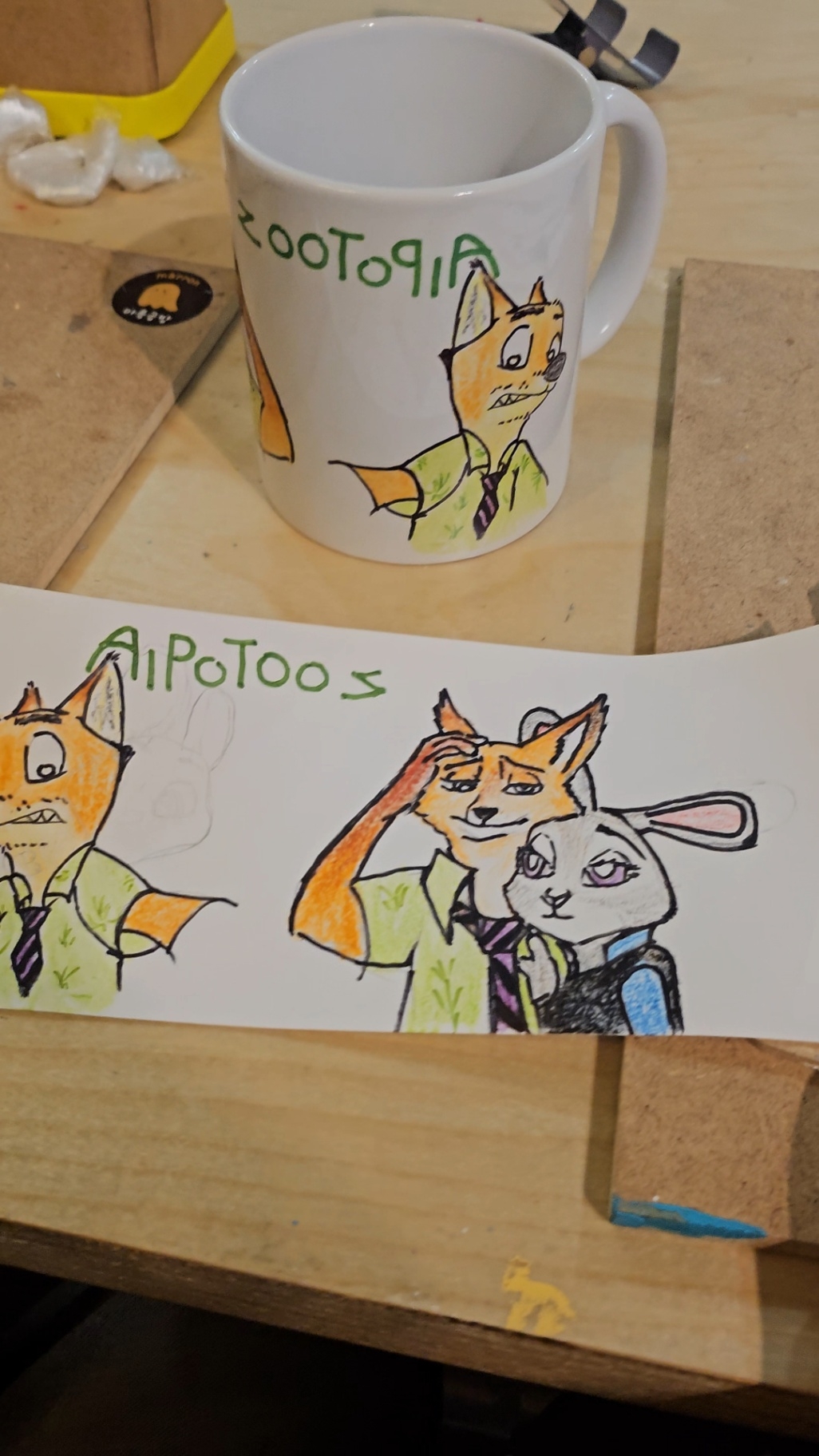 제로웨이스트 에코 굿즈 머그컵 드로잉 원데이 클래스 진행 사진 5