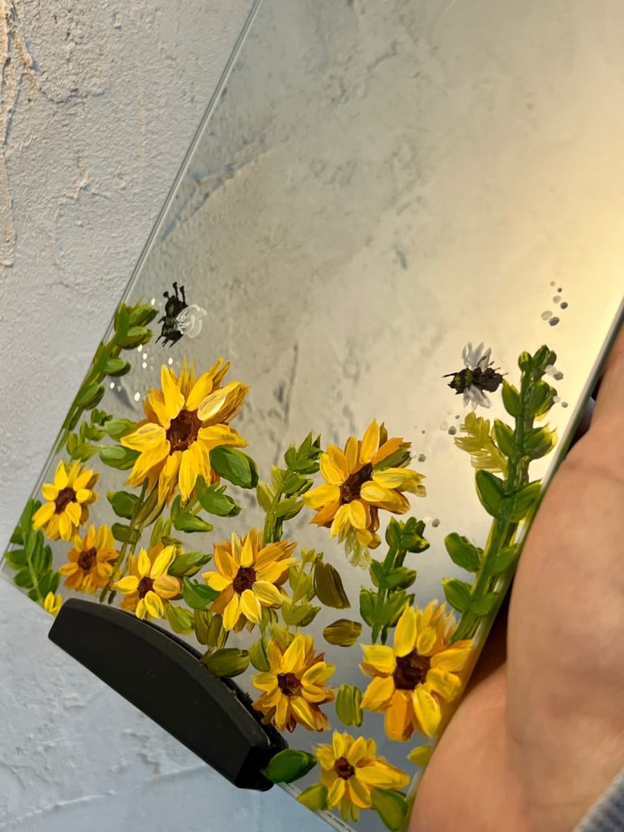 힐링과 비전을 담은 거울 페인팅 원데이 클래스 진행 사진 1