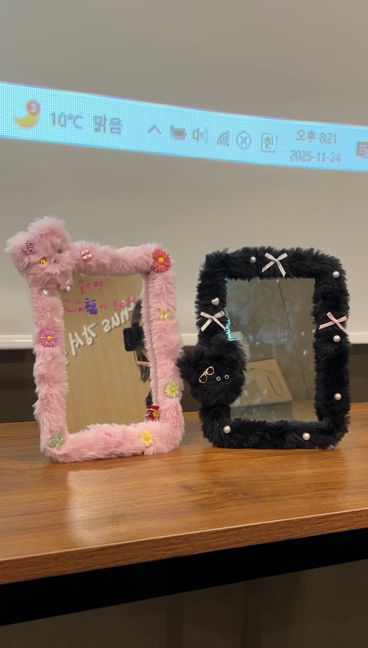 취향저격 힐링 클래스 모루 거울 꾸미기 원데이 클래스 진행 사진 2