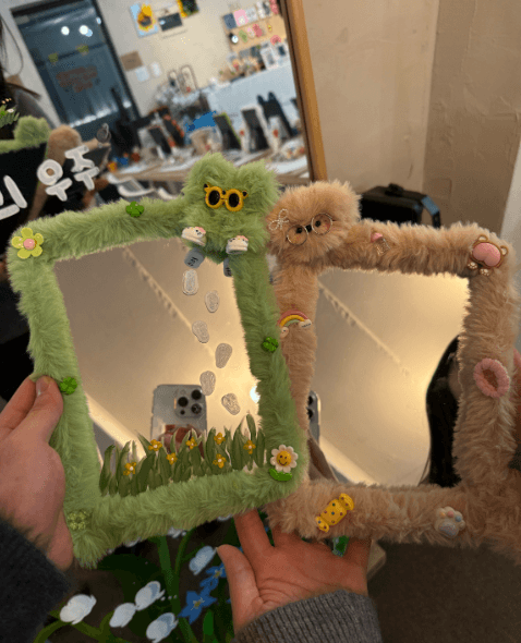 취향저격 힐링 클래스 모루 거울 꾸미기 원데이 클래스 진행 사진 4