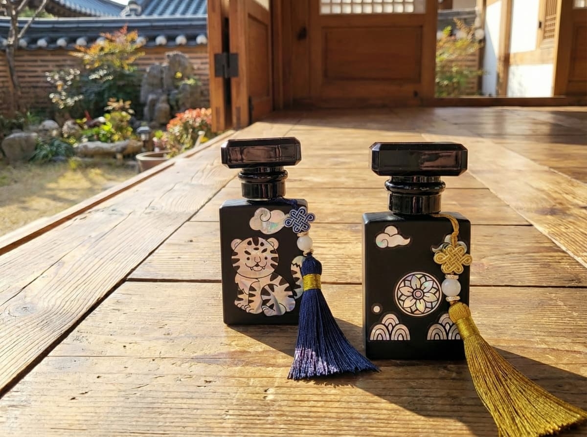 전통공예 한국의 향수 조향클래스 진행 사진 2