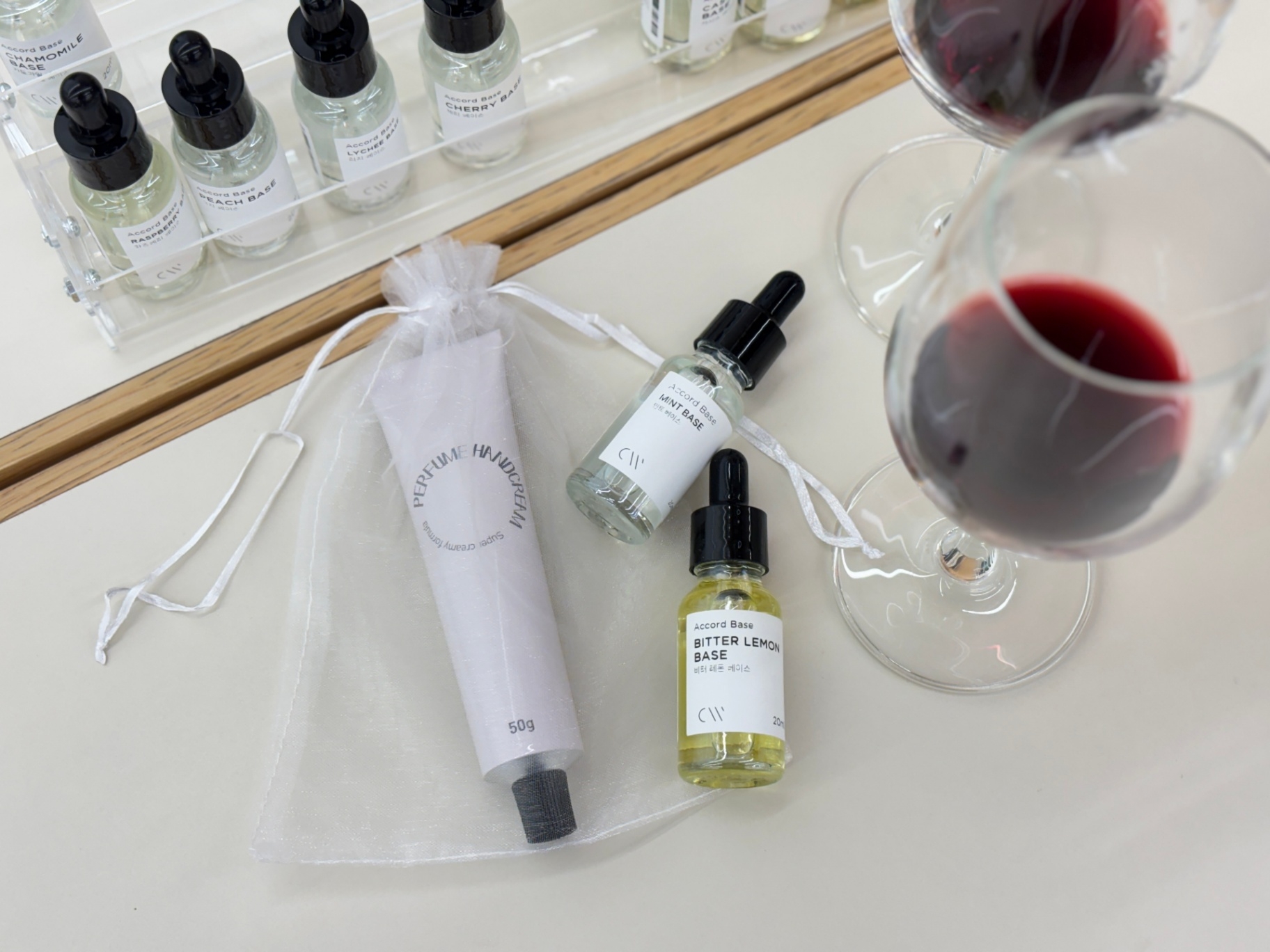 오감 리프레시, 와인 아로마 테이스팅 & 핸드크림 만들기 진행 사진 7