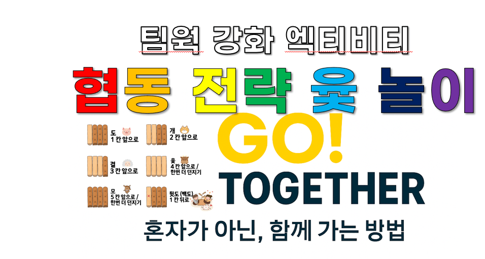 팀워크 강화 전략 윷놀이 진행 사진 7