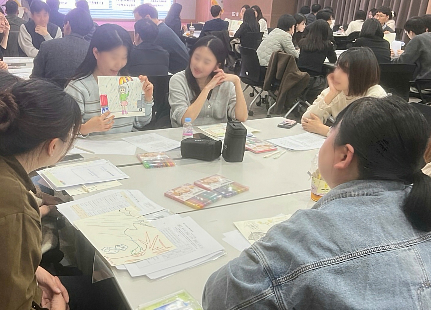 마음돌봄 아트테라피 진행 사진 5