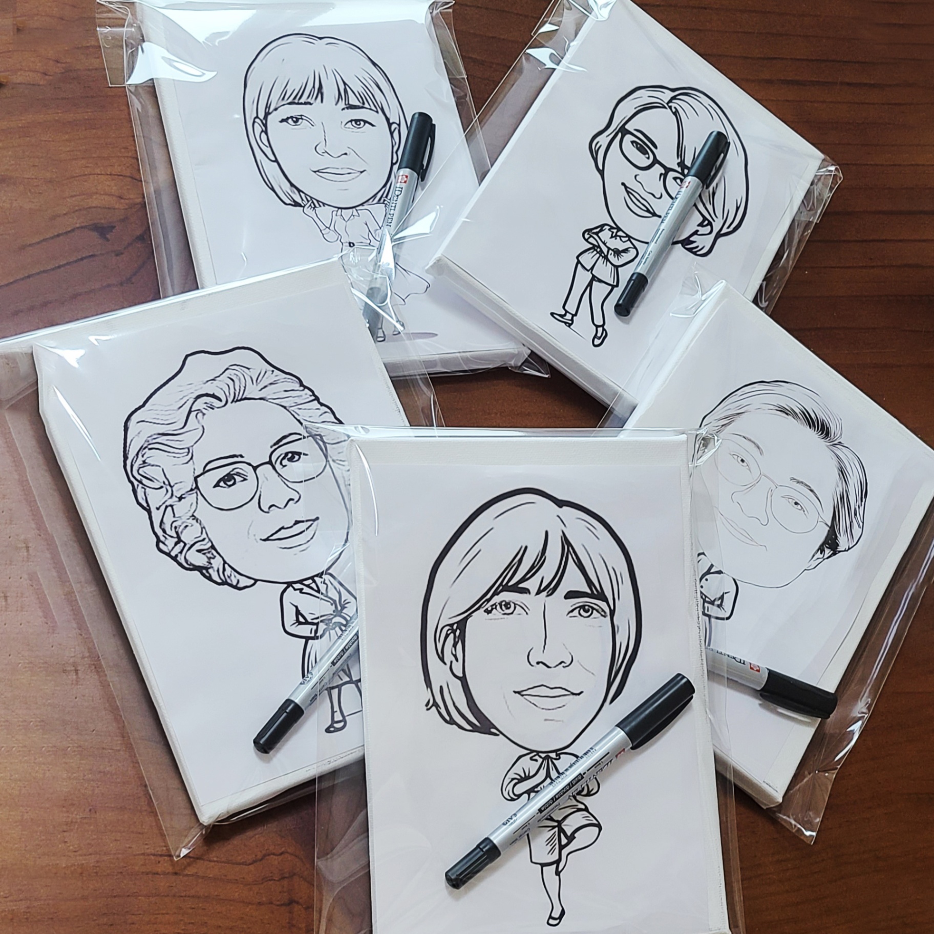 AI 팝아트 캐리커쳐 진행 사진 2