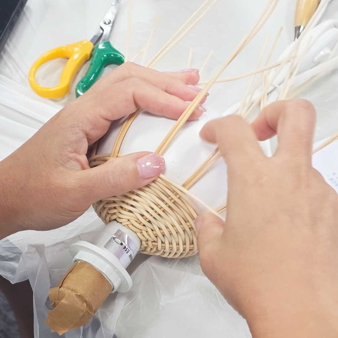 라탄 스탠드 무드등 프로그램 진행 사진 2