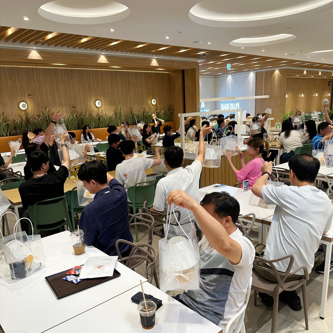 라탄 스탠드 무드등 프로그램 진행 사진 5