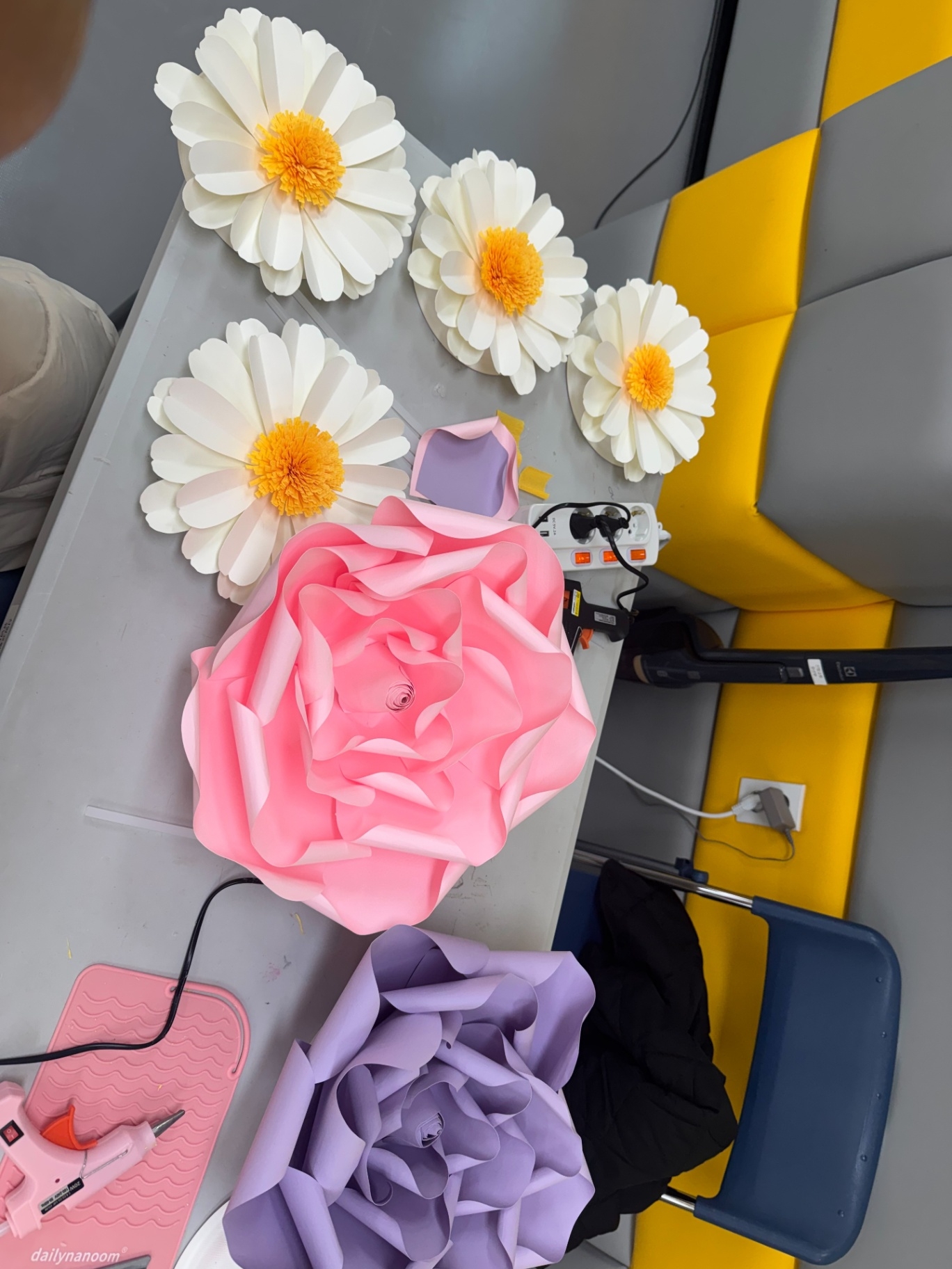 자이언트 플라워 만들기 원데이 클래스 진행 사진 4