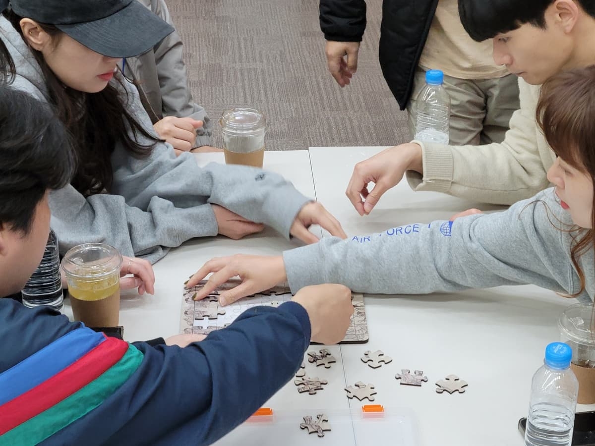 두번째 "스피드게임 협동퍼즐" 게임을 시작합니다.
