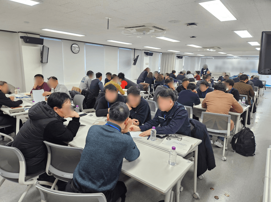 지니어스 팀빌딩 진행 사진 2