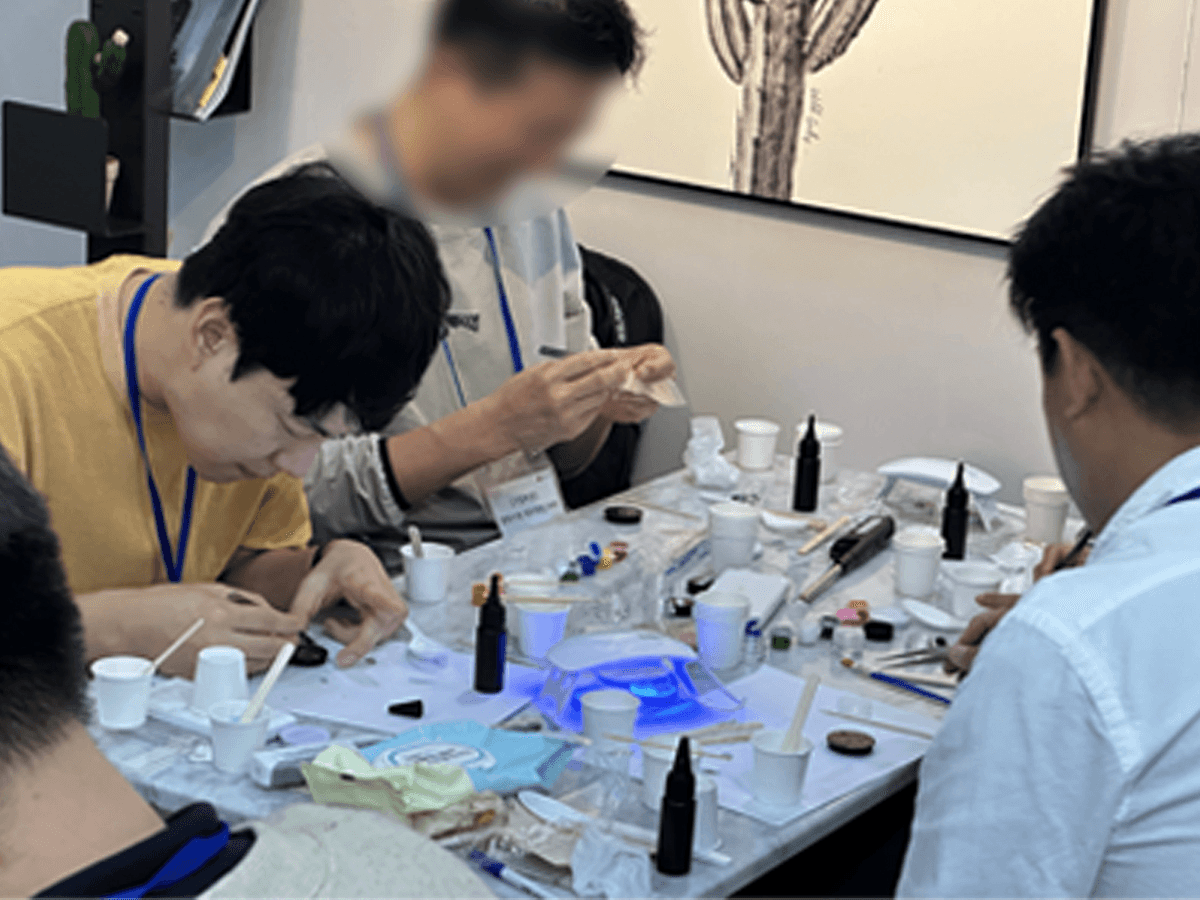 레진 키캡 키링 만들기 실습