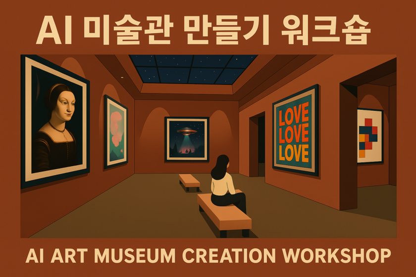 AI를 활용한 전시 콘텐츠와 가상의 공간 제작